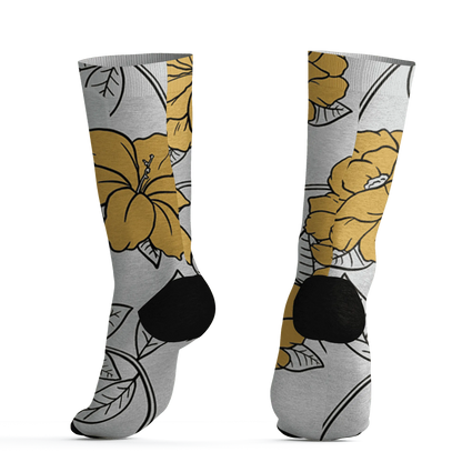 Paris-Olympicsss-6s-Socks-Match-23-Floral-3D-Flower