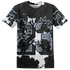 Reverse Oreo 6s T Shirt Match 23 Floral 3D All-Over Print Flower - NastyJamz