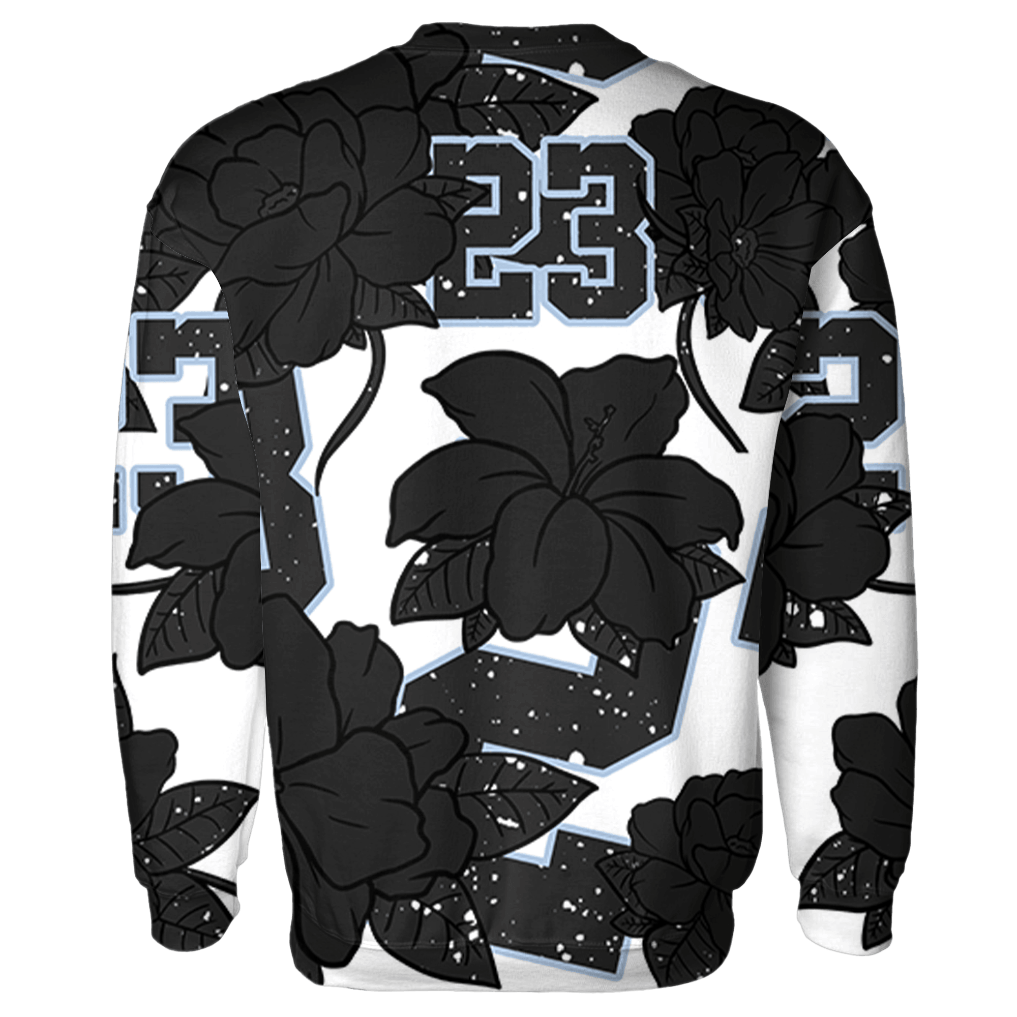 Reverse Oreo 6s Sweatshirt Match 23 Floral 3D All-Over Print Flower - NastyJamz