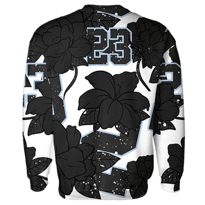 Reverse Oreo 6s Sweatshirt Match 23 Floral 3D All-Over Print Flower - NastyJamz