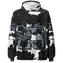 Reverse Oreo 6s Hoodie Match 23 Floral 3D All-Over Print Flower - NastyJamz