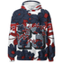 White-Navy-6s-Hoodie-Match-23-Floral-3D-Flower
