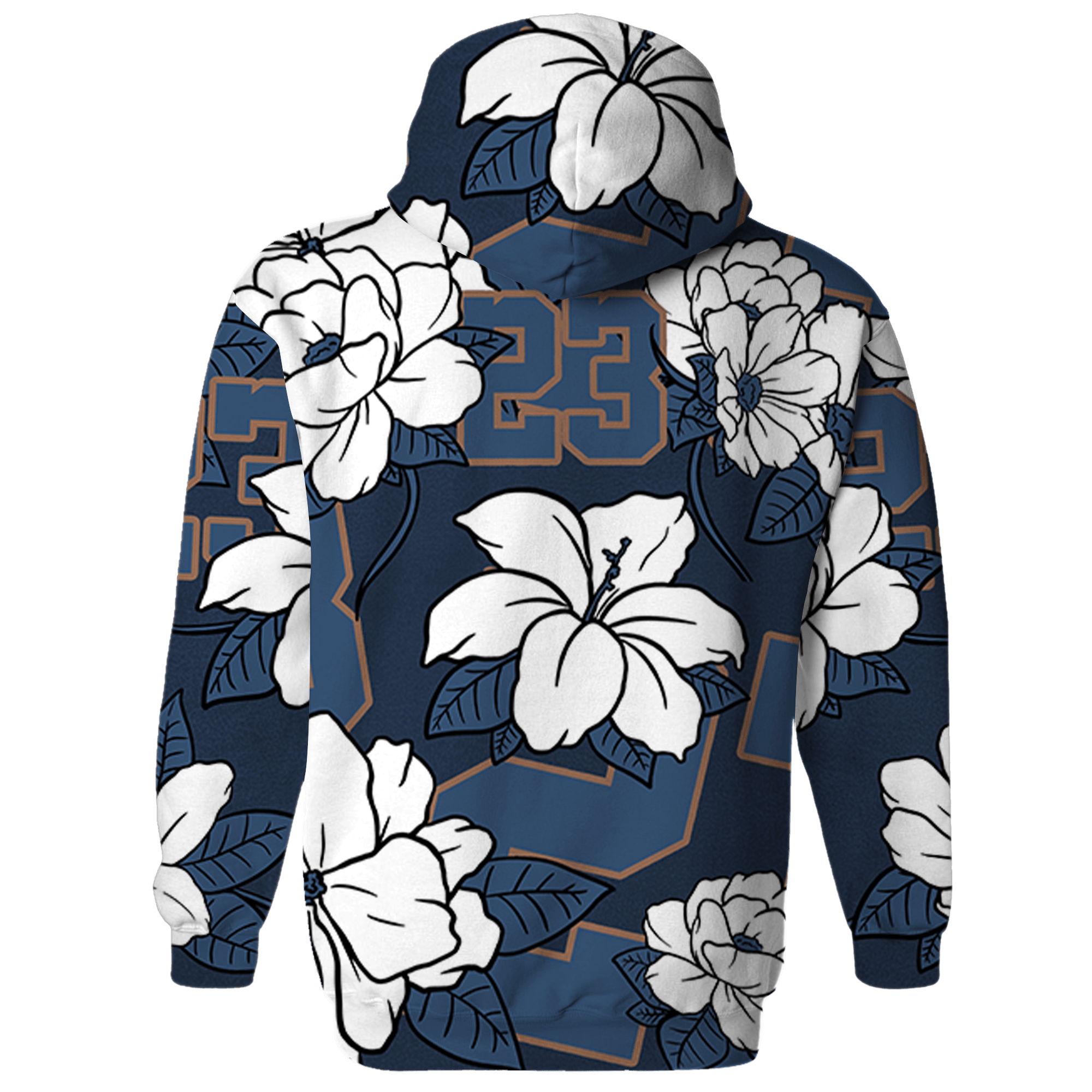 AM 1 86 Jackie RBS Sweatshirt Match 23 Floral 3D All-Over Print - NastyJamz