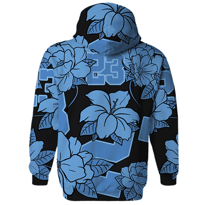 AM-Plus-Black-Univercitii-Blue-Hoodie-Match-23-Floral-3D-Flower