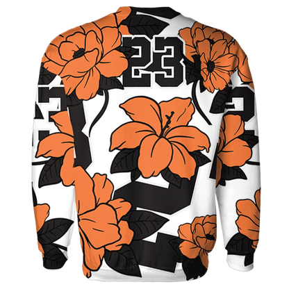 AM-TW-White-Orange-Sweatshirt-Match-23-Floral-3D-Flower