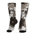 Dunk Low Baroque Brown Socks Match 23 Floral 3D All-Over Print Flower - NastyJamz