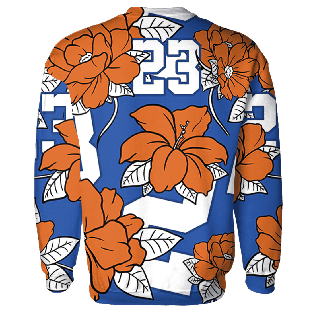 Dunk Low Knicks Sweatshirt Match 23 Floral 3D All-Over Print Flower - NastyJamz
