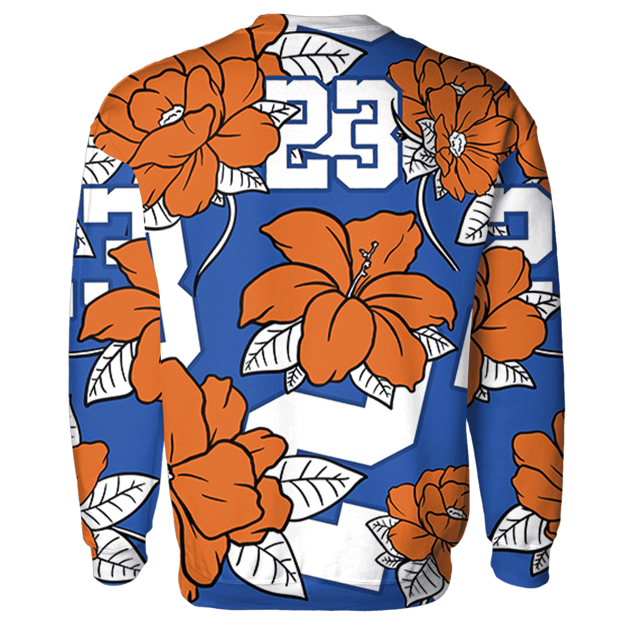 Dunk Low Knicks Sweatshirt Match 23 Floral 3D All-Over Print Flower - NastyJamz