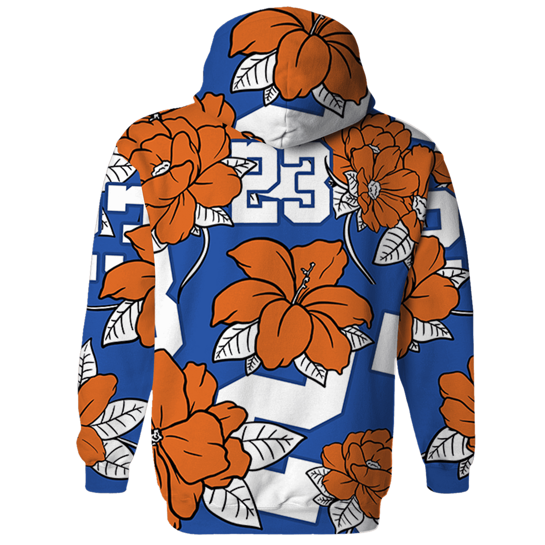 Dunk Low Knicks Hoodie Match 23 Floral 3D All-Over Print Flower - NastyJamz