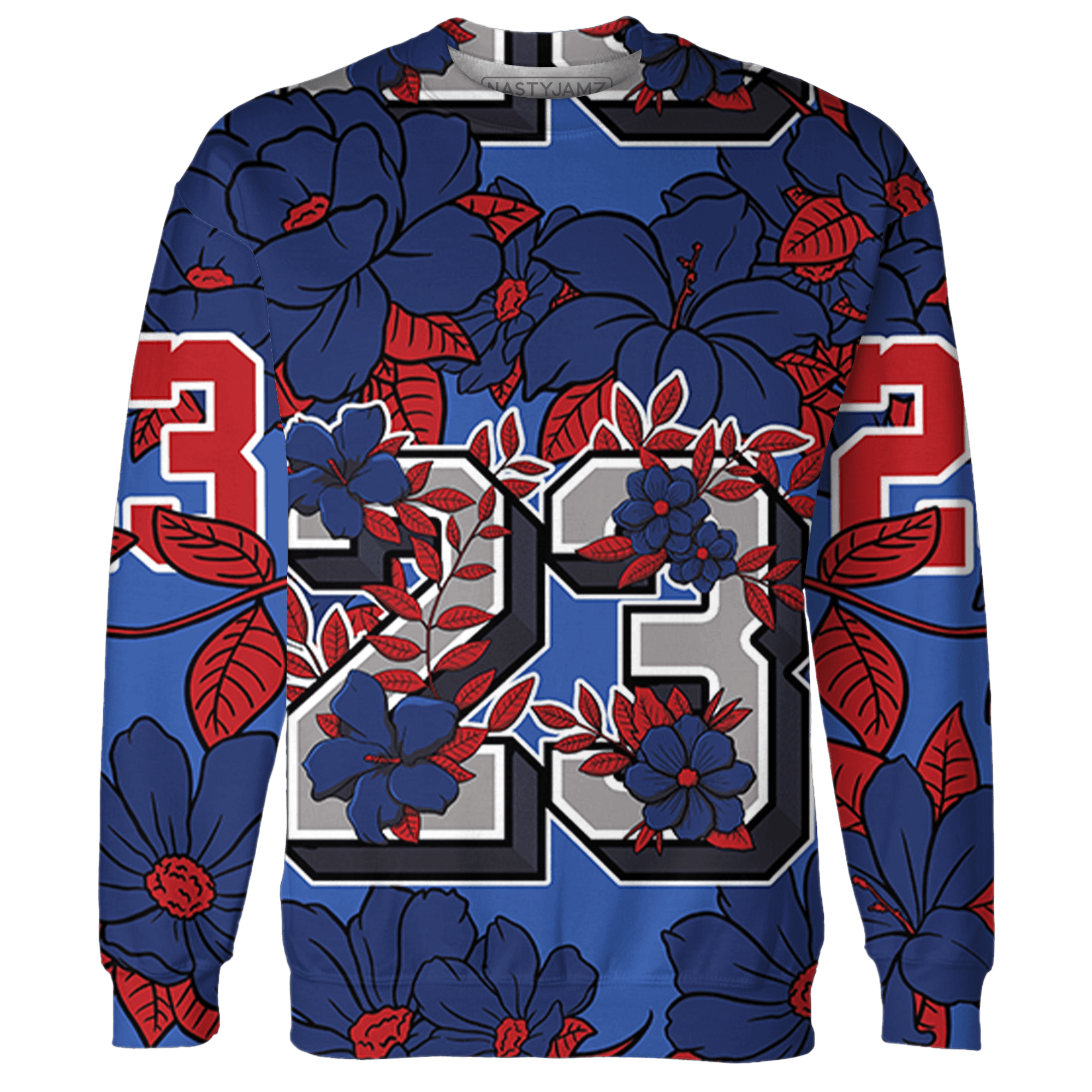 KB 4 Protro Philly Hoodie Match 23 Floral 3D All-Over Print - NastyJamz