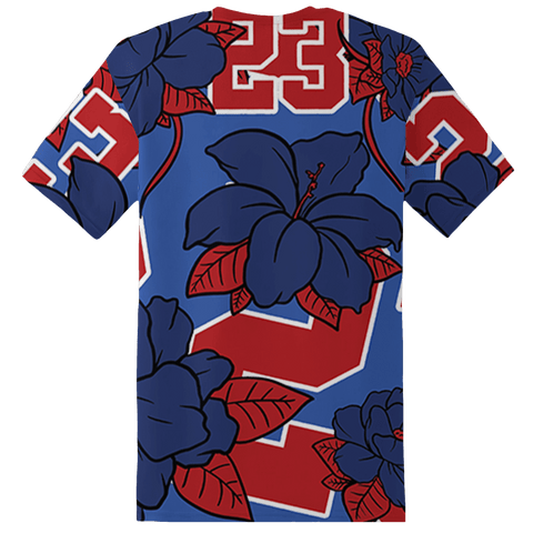 KB-4-Protro-Philly-T-Shirt-Match-23-Floral-3D-Flower