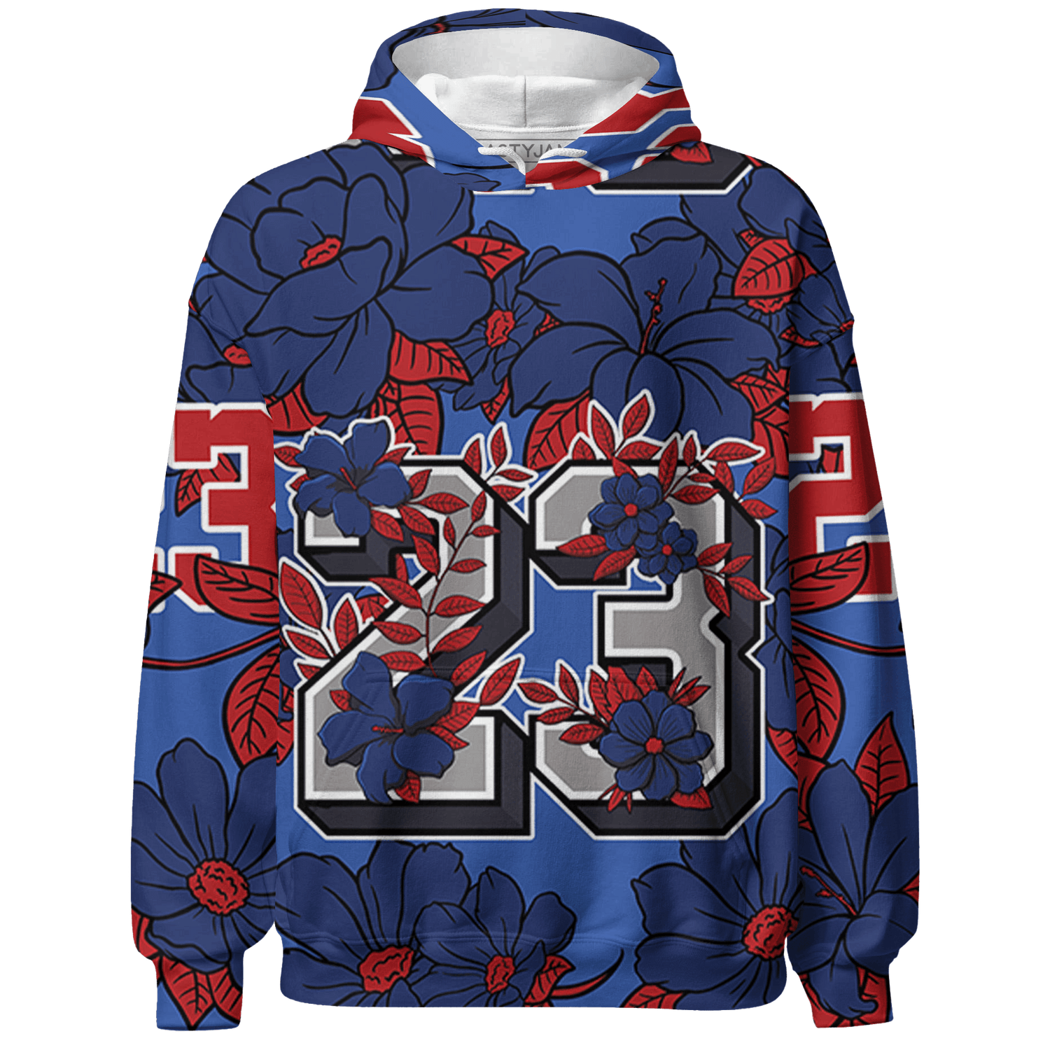 KB 4 Protro Philly Sweatshirt Match 23 Floral 3D All-Over Print - NastyJamz