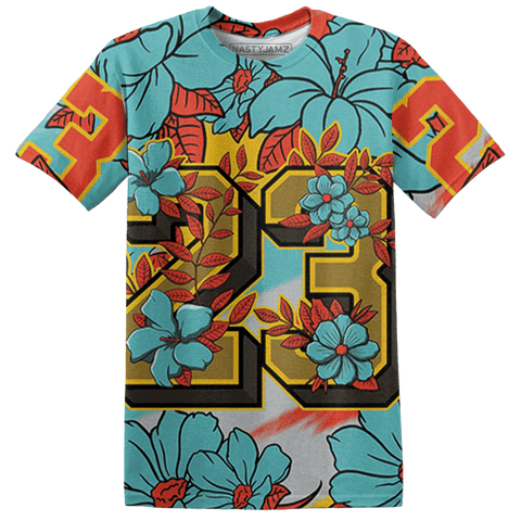 KB-8-Protro-Venice-Beach-T-Shirt-Match-23-Floral-3D-Flower