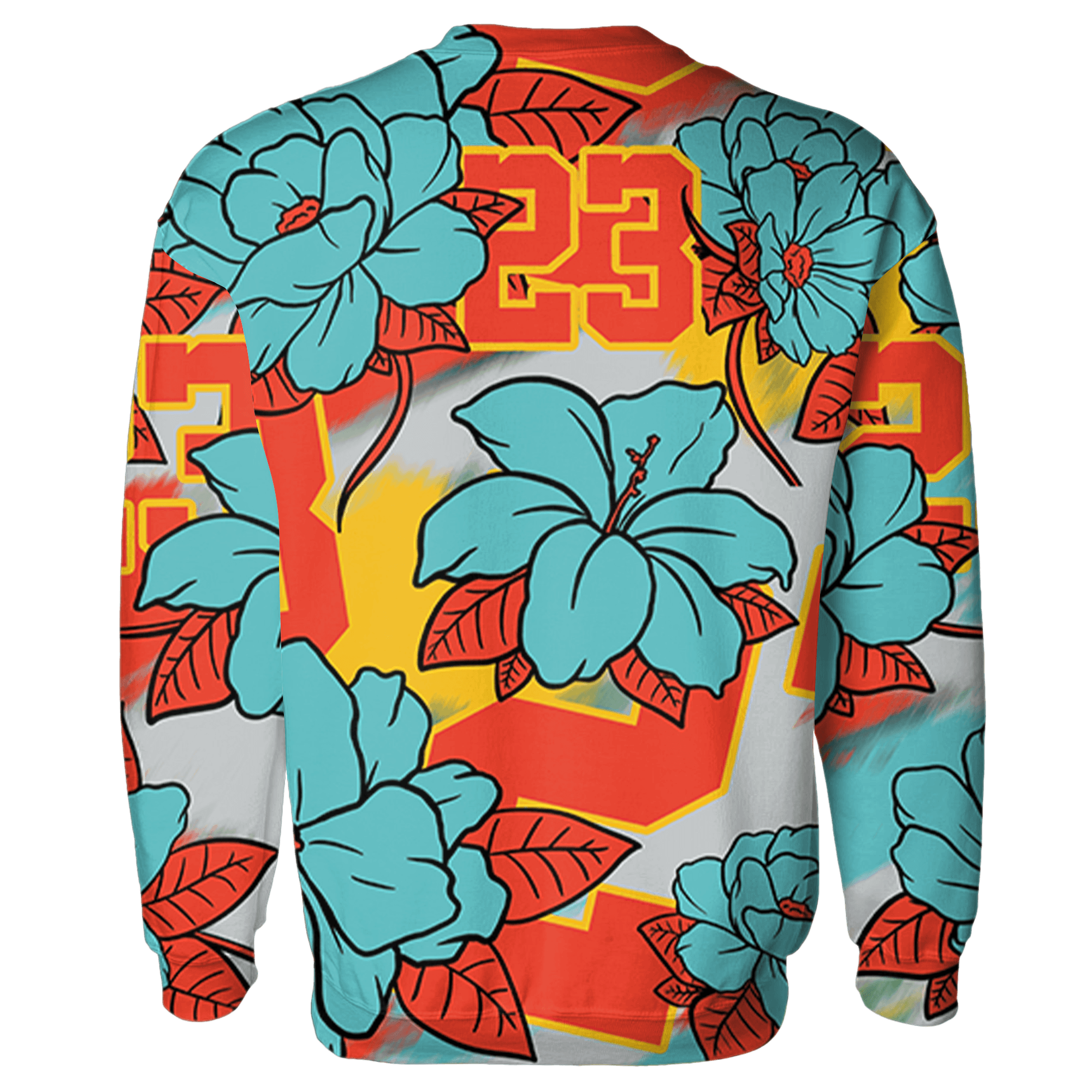 KB 8 Protro Venice Beach Hoodie Match 23 Floral 3D All-Over Print - NastyJamz