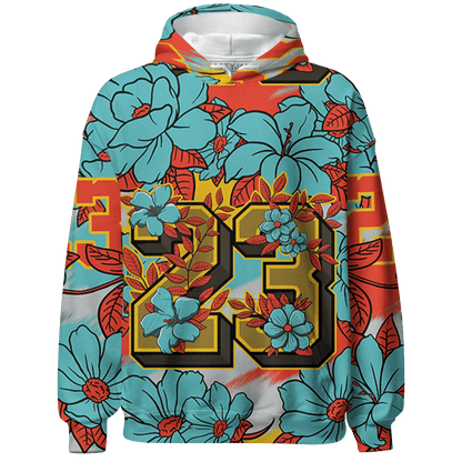 KB 8 Protro Venice Beach Sweatshirt Match 23 Floral 3D All-Over Print - NastyJamz