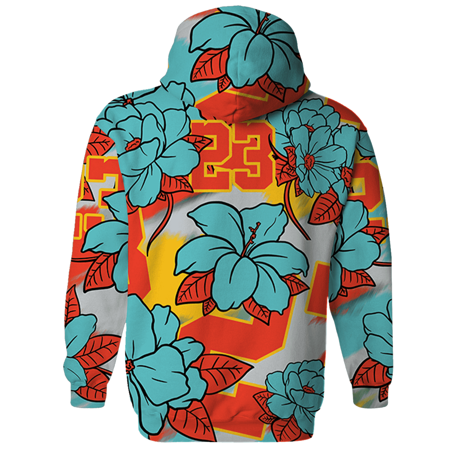 KB 8 Protro Venice Beach Sweatshirt Match 23 Floral 3D All-Over Print - NastyJamz
