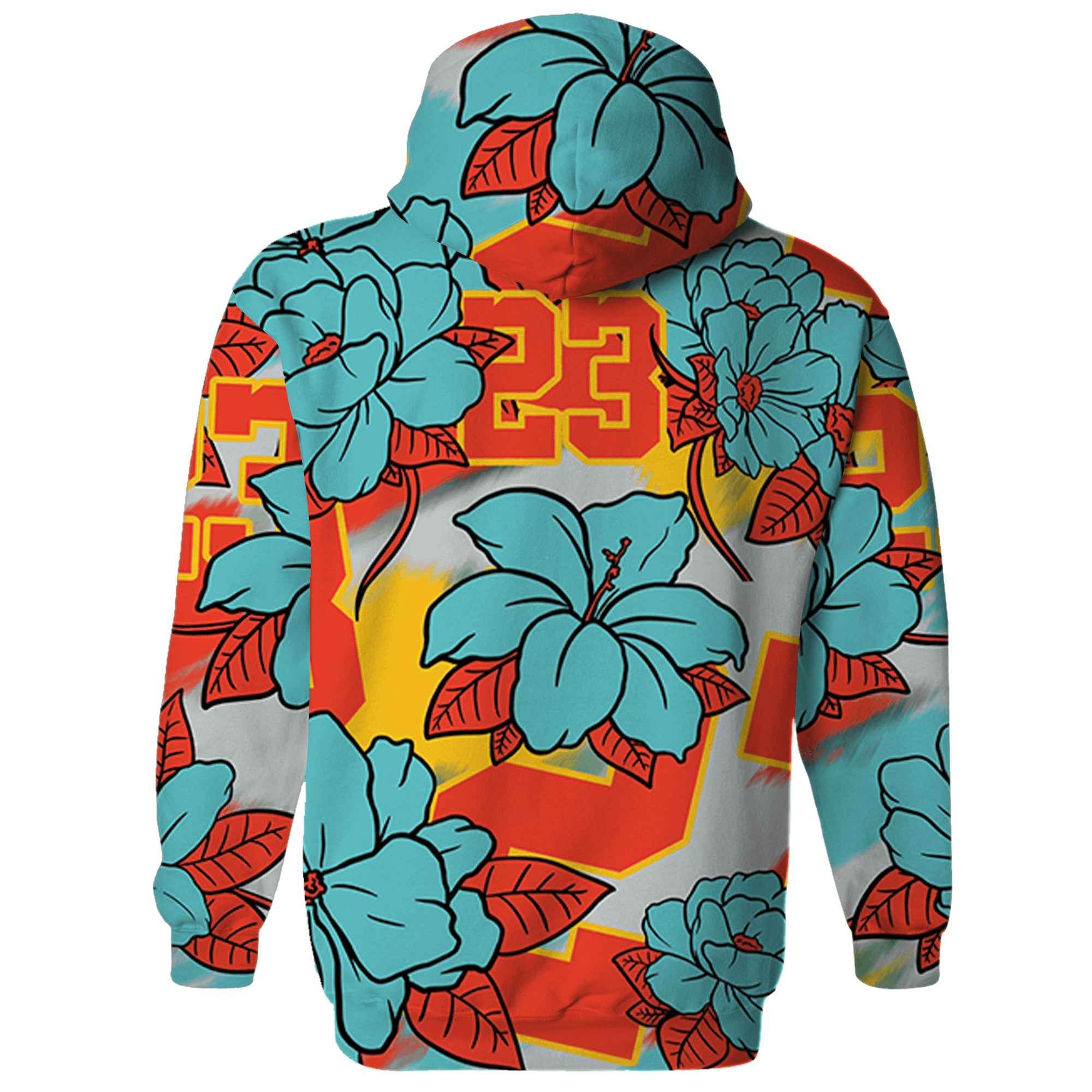 KB 8 Protro Venice Beach Sweatshirt Match 23 Floral 3D All-Over Print - NastyJamz