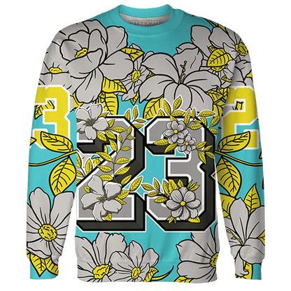 NBL-Cyan-Burst-9060-Sweatshirt-Match-23-Floral-3D-Flower