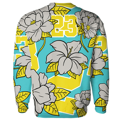 NBL-Cyan-Burst-9060-Sweatshirt-Match-23-Floral-3D-Flower