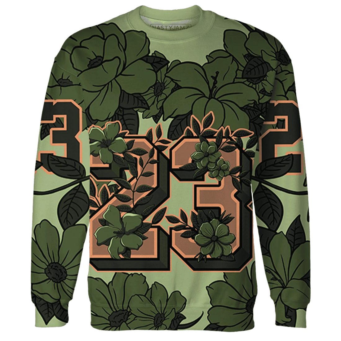 VaporMax-Plus-Alligator-Sweatshirt-Match-23-Floral-3D-Flower
