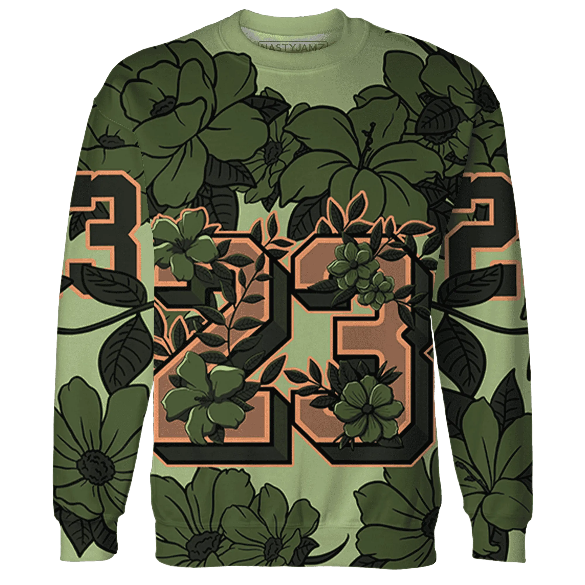 VaporMax-Plus-Alligator-Sweatshirt-Match-23-Floral-3D-Flower