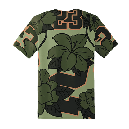 VaporMax-Plus-Alligator-T-Shirt-Match-23-Floral-3D-Flower