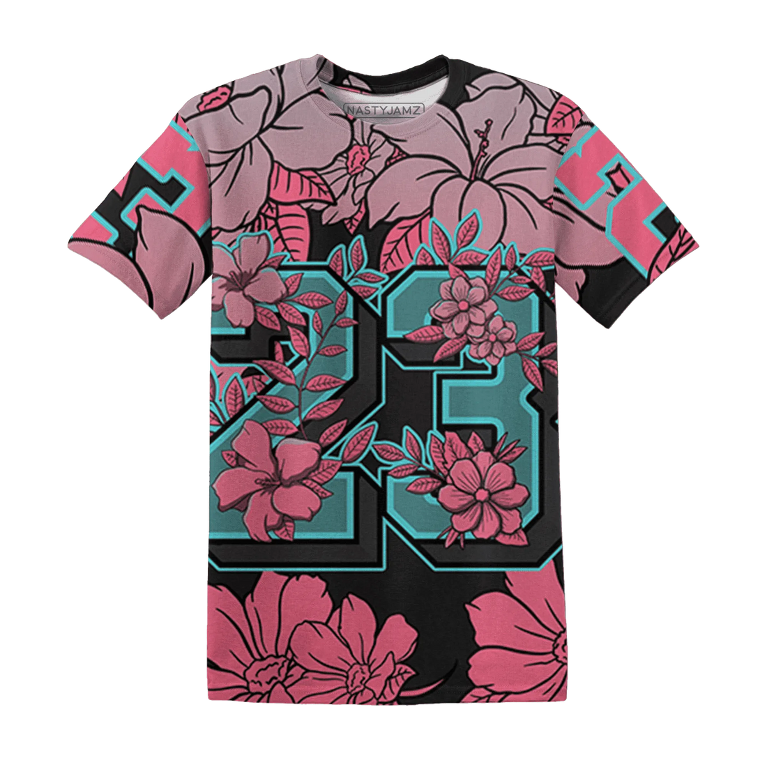 VaporMax-Plus-South-Beach-T-Shirt-Match-23-Floral-3D-Flower
