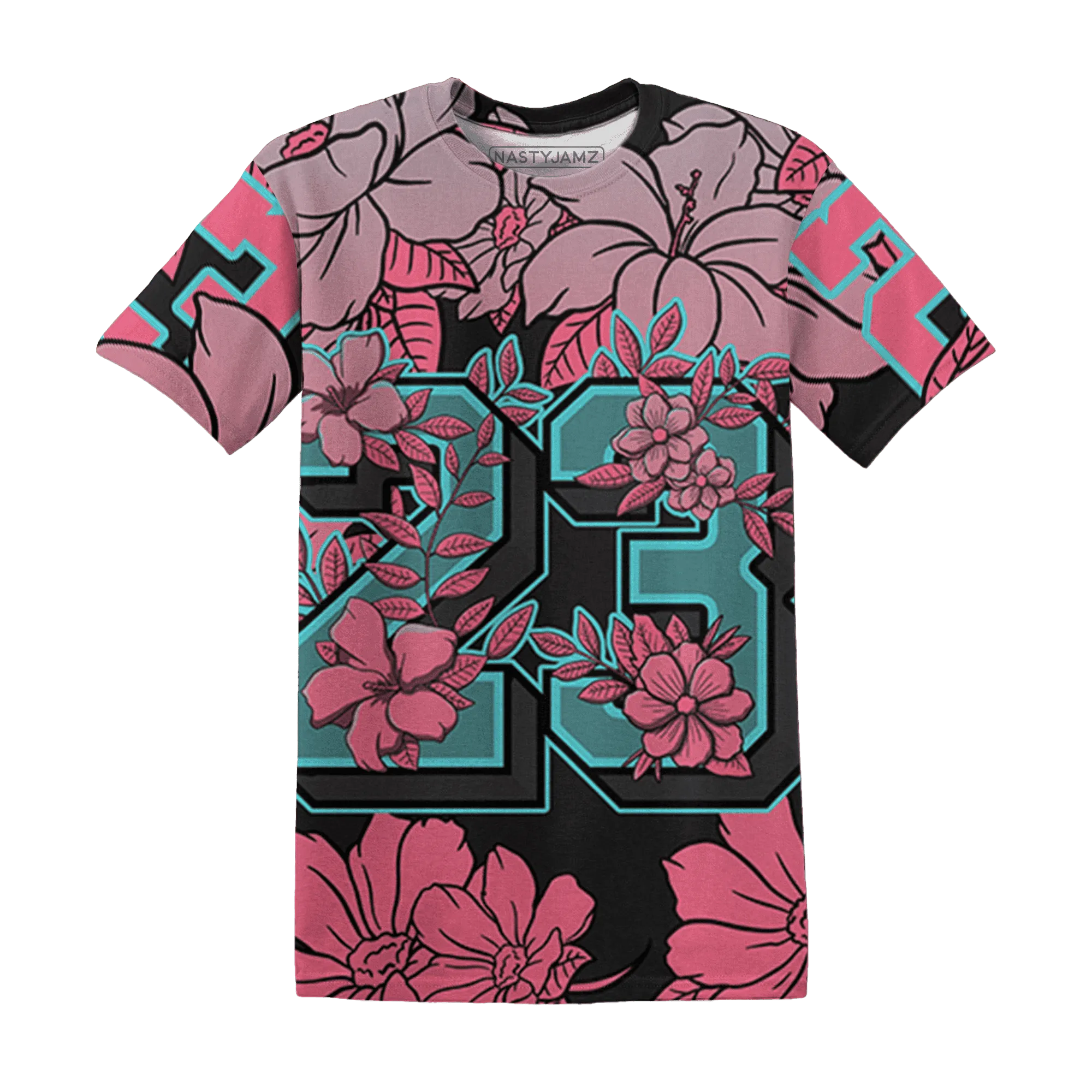 VaporMax-Plus-South-Beach-T-Shirt-Match-23-Floral-3D-Flower
