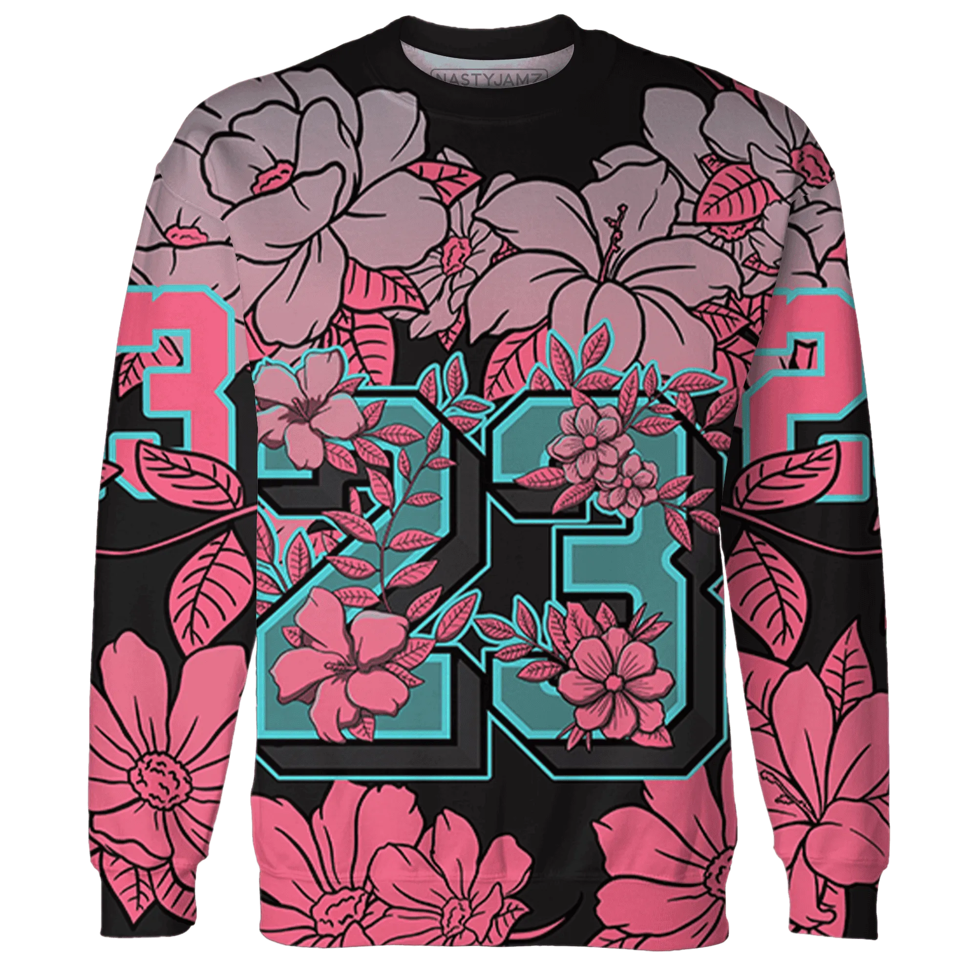 VaporMax-Plus-South-Beach-Sweatshirt-Match-23-Floral-3D-Flower