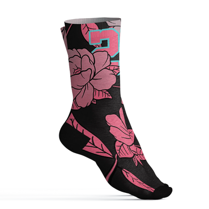 VaporMax-Plus-South-Beach-Socks-Match-23-Floral-3D-Flower