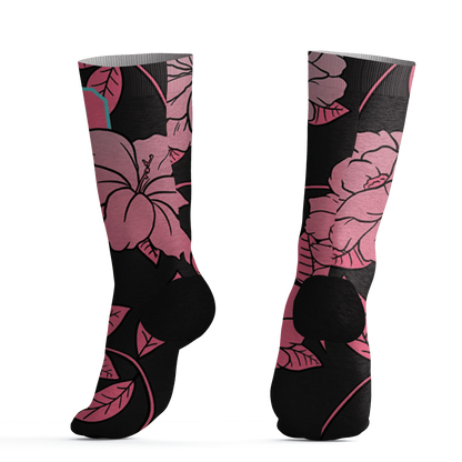 VaporMax-Plus-South-Beach-Socks-Match-23-Floral-3D-Flower