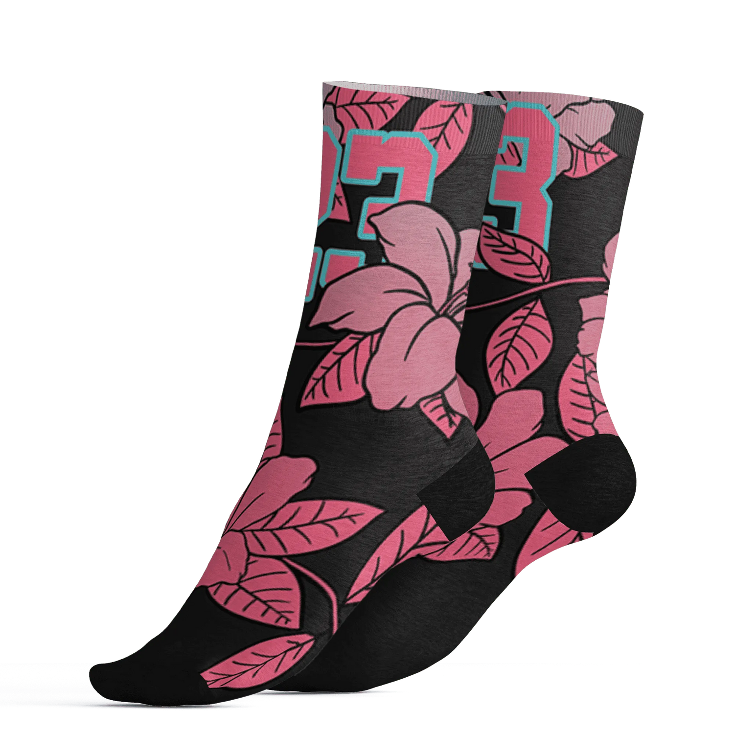 VaporMax-Plus-South-Beach-Socks-Match-23-Floral-3D-Flower