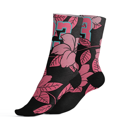 VaporMax-Plus-South-Beach-Socks-Match-23-Floral-3D-Flower