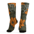 Olive 5s Socks Match 23 Floral 3D All-Over Print Flowers - NastyJamz