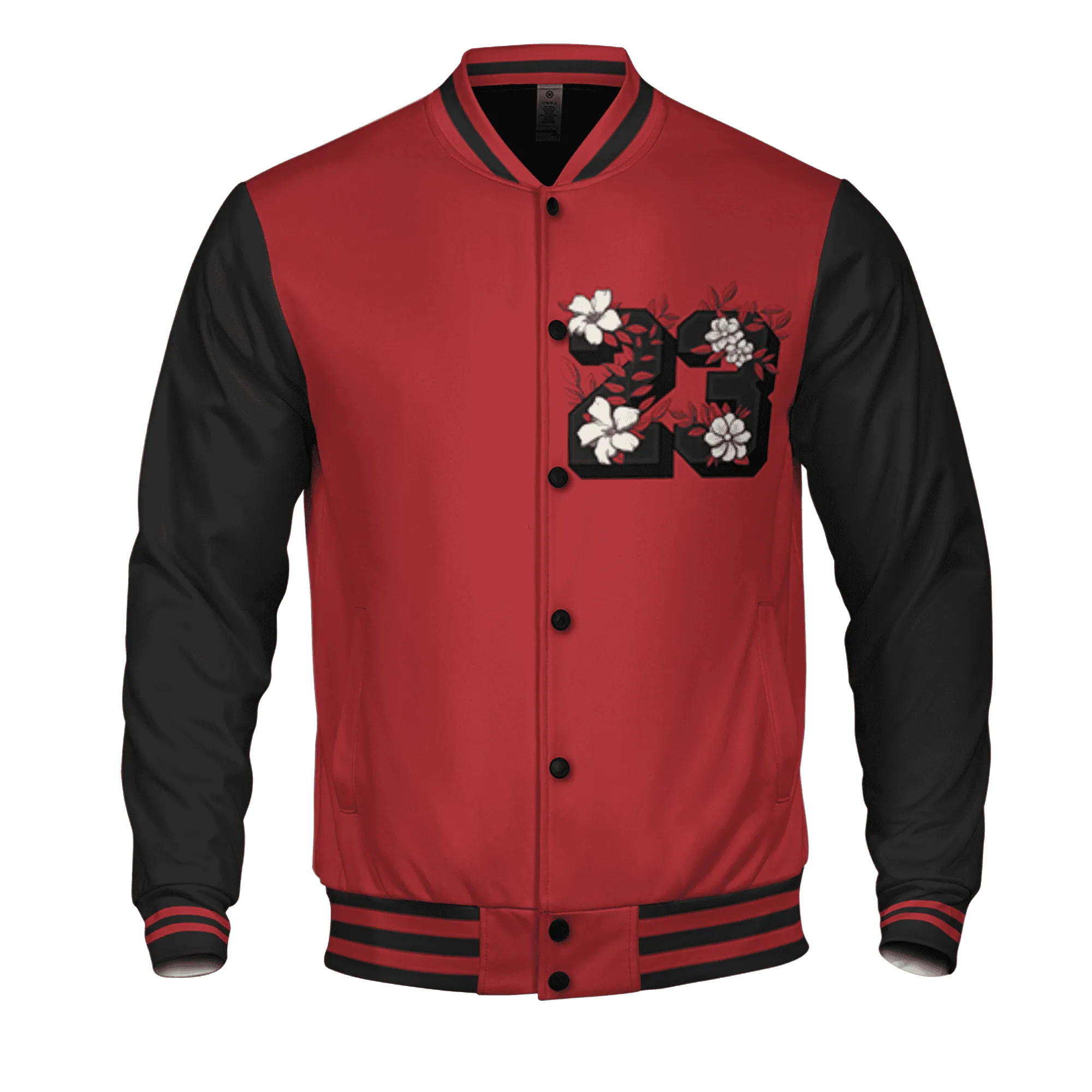 Black-Toe-Reimagined-Red-White-1s-NastyJamz-Varsity-Match-Floral