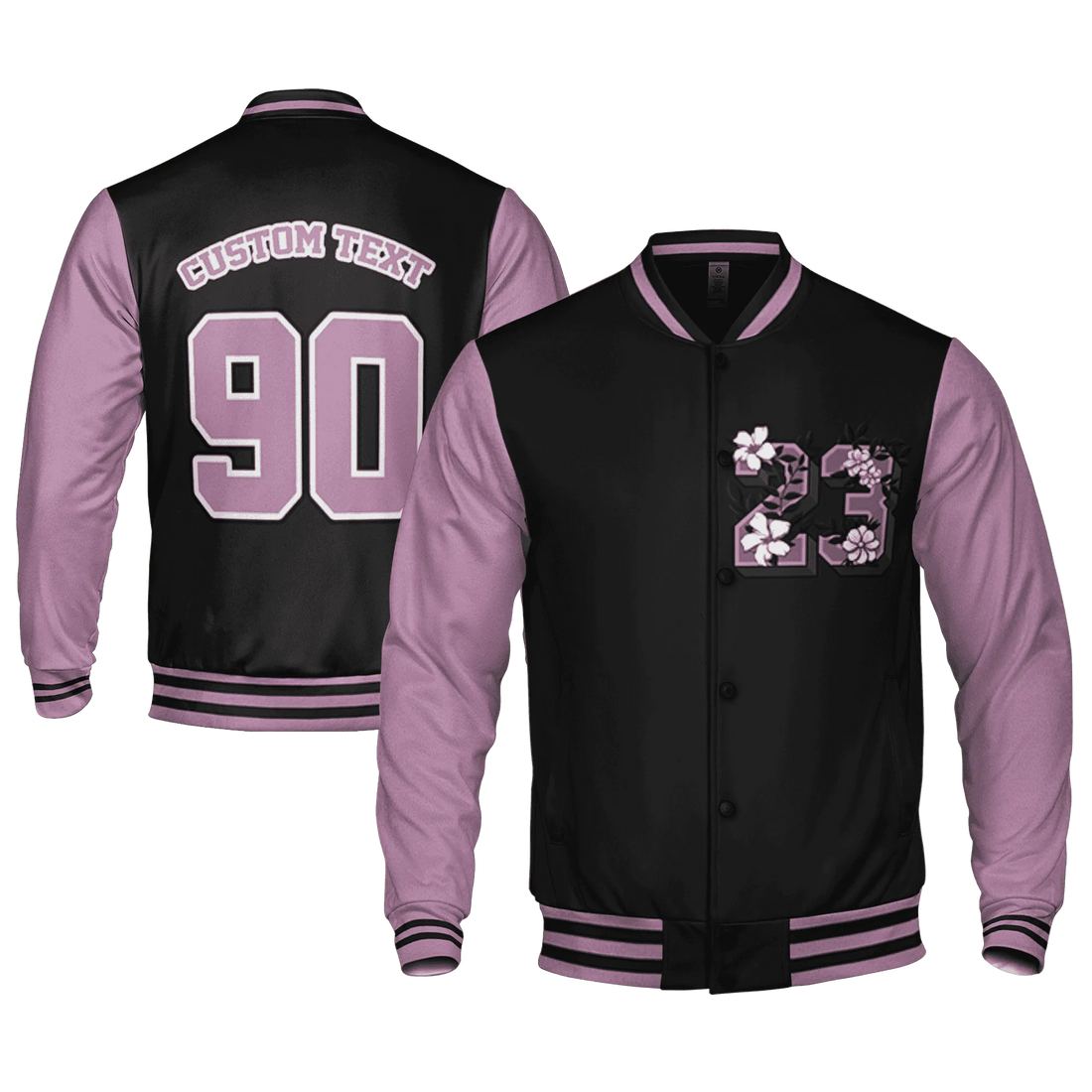 Orchid-Neutral-Grey-Black-White-4s-NastyJamz-Varsity-Match-Floral