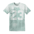 AF-1-Low-Jade-Ice-White-T-Shirt-Match-23-Painted-Graffiti