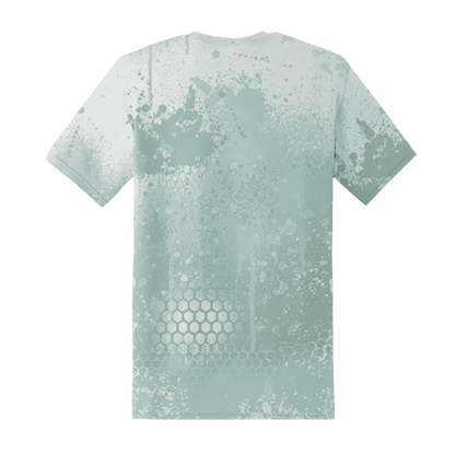 AF-1-Low-Jade-Ice-White-T-Shirt-Match-23-Painted-Graffiti