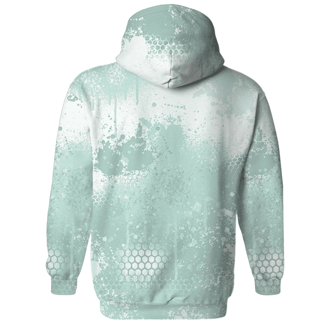 AF-1-Low-Jade-Ice-White-Hoodie-Match-23-Painted-Graffiti