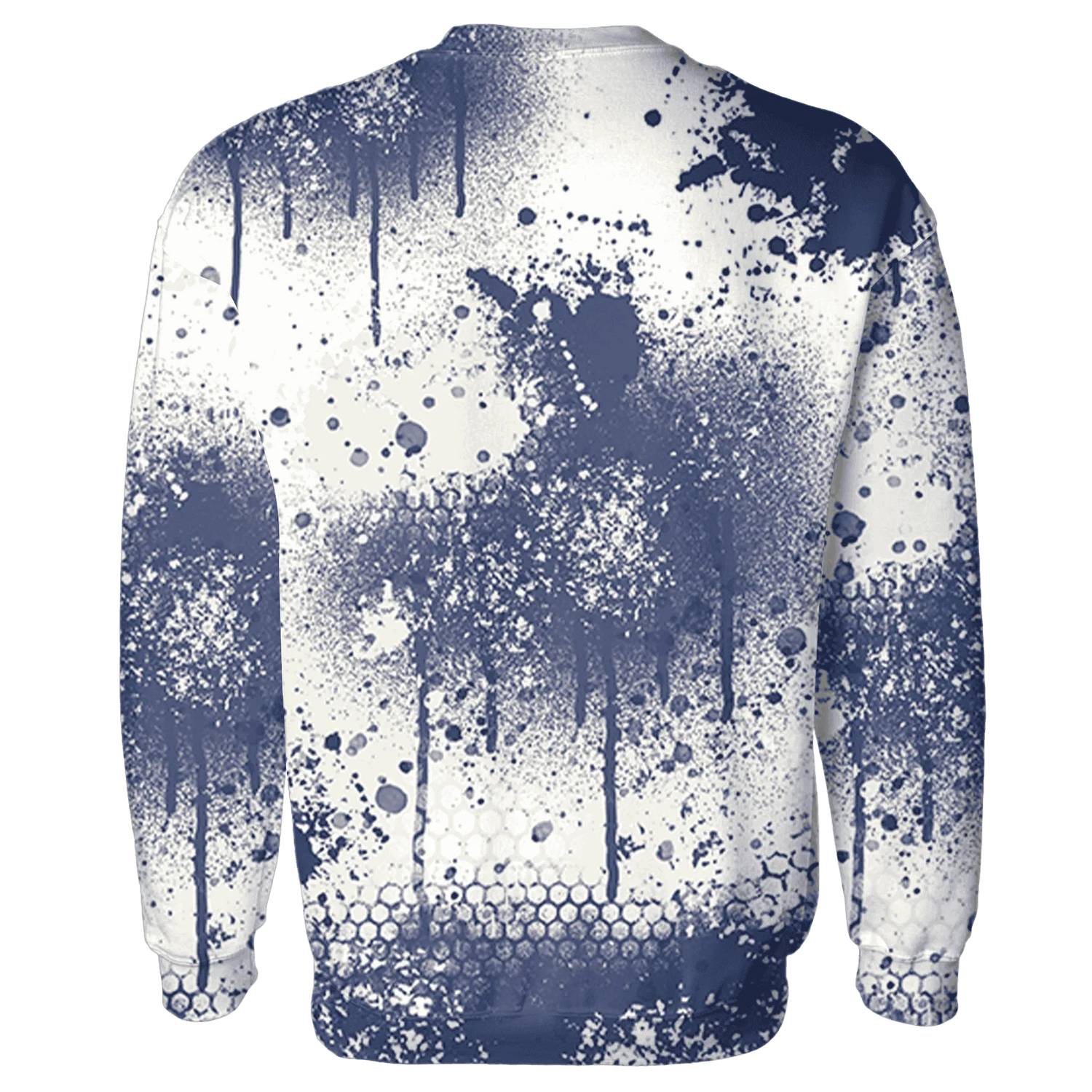Low-Diffused-Blue-11s-Sweatshirt-Match-23-Painted-Graffiti
