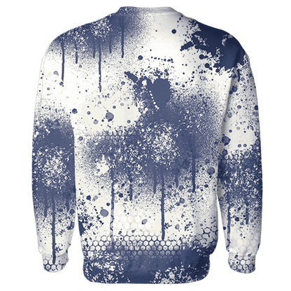 Low-Diffused-Blue-11s-Sweatshirt-Match-23-Painted-Graffiti