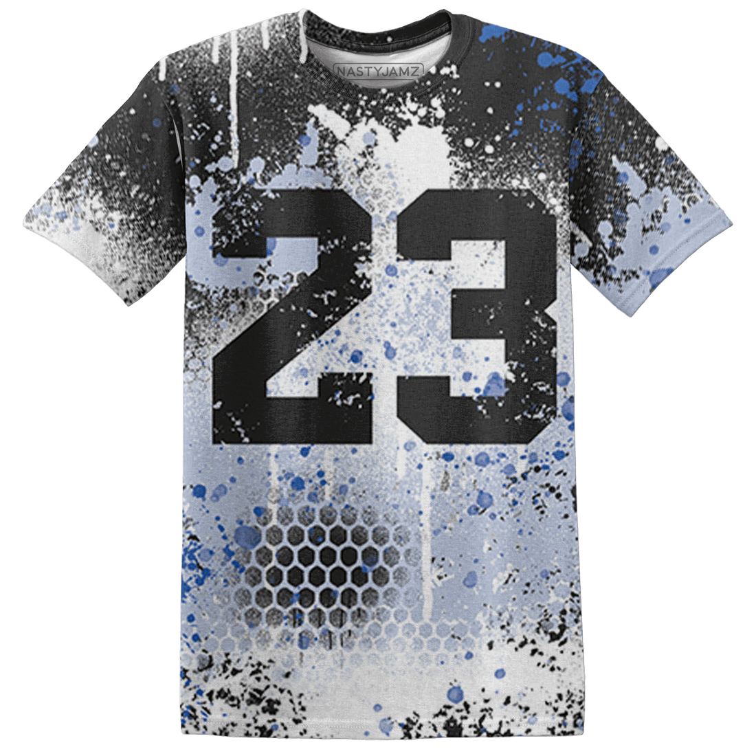 Low Space Jamz 11s T Shirt Match 23 Painted Graffiti - NastyJamz