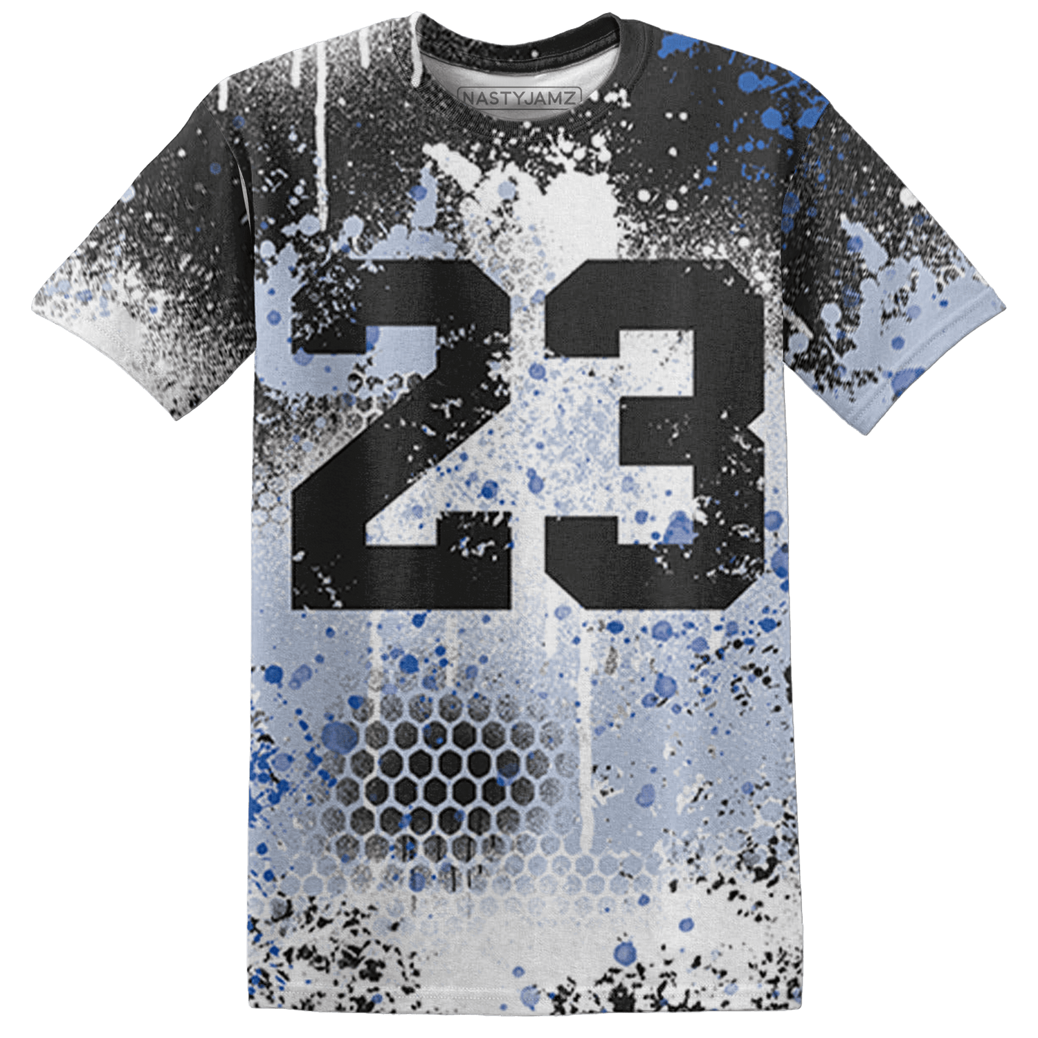 Low Space Jamz 11s T Shirt Match 23 Painted Graffiti - NastyJamz