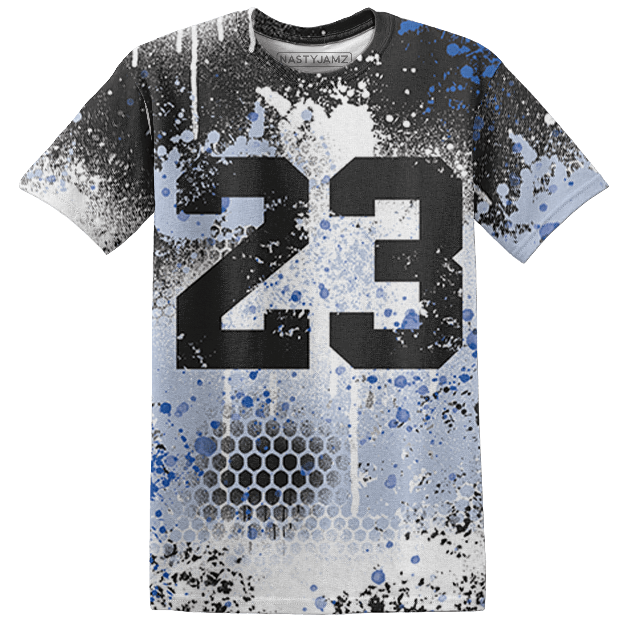 Low Space Jamz 11s T Shirt Match 23 Painted Graffiti - NastyJamz