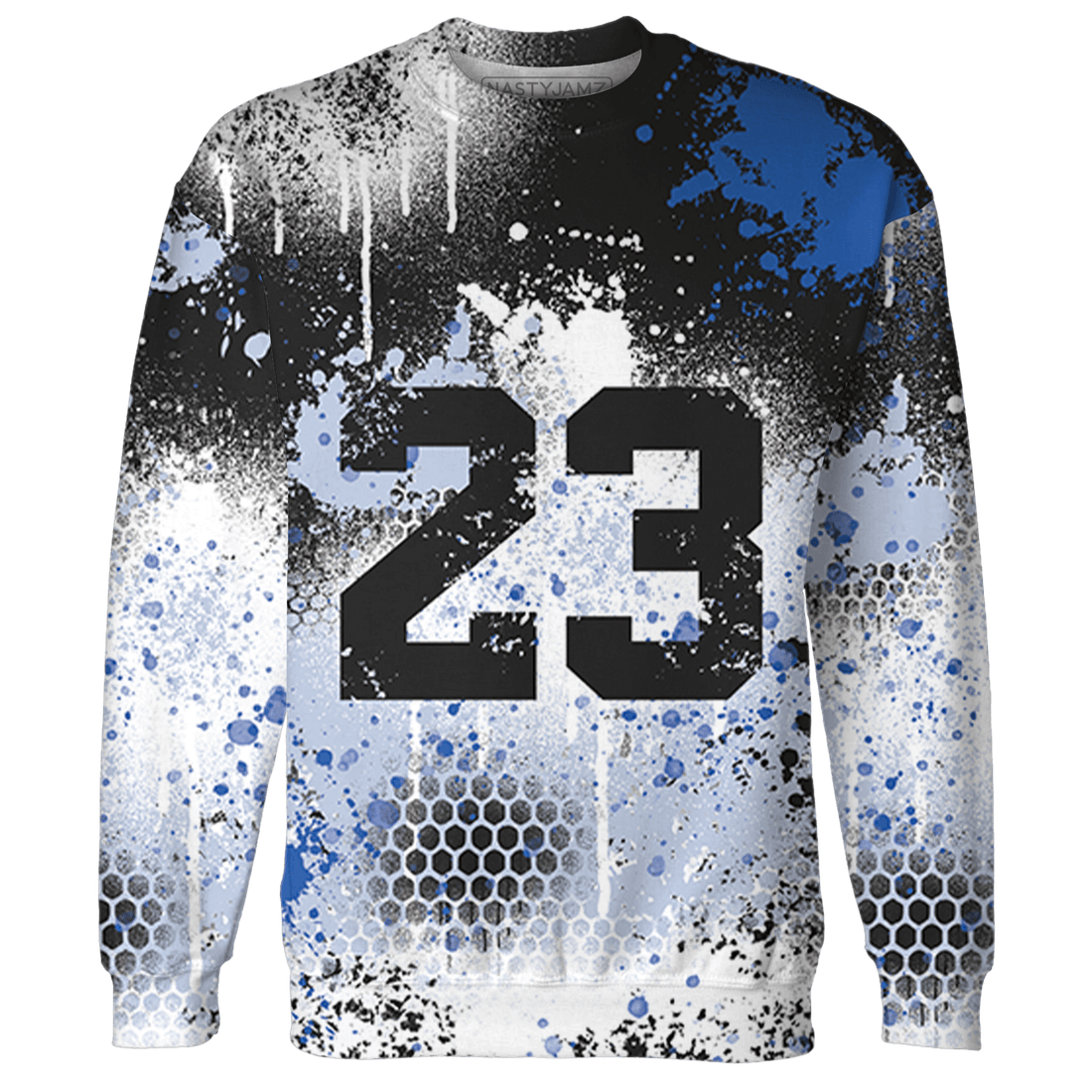 Low Space Jamz 11s Sweatshirt Match 23 Painted Graffiti - NastyJamz