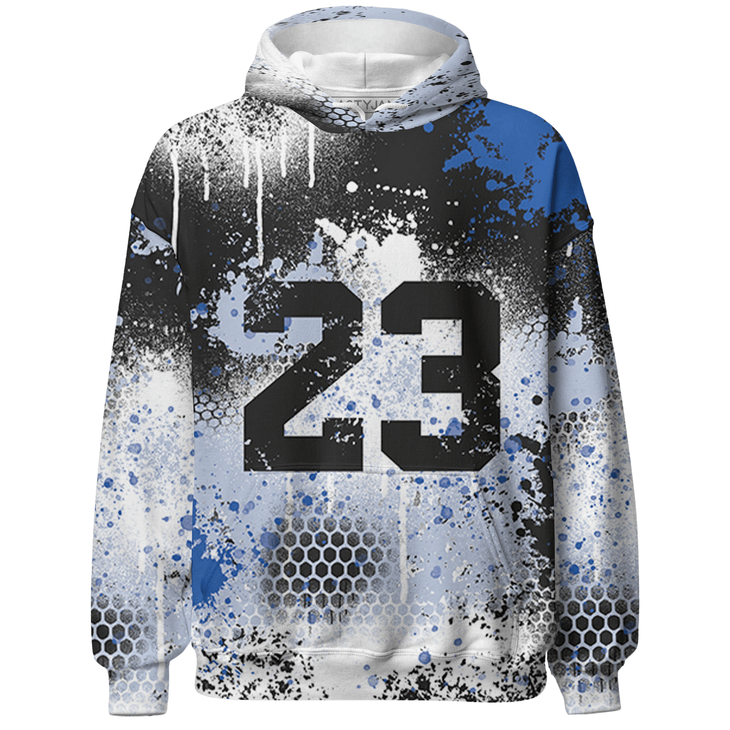 Low Space Jamz 11s Hoodie Match 23 Painted Graffiti - NastyJamz