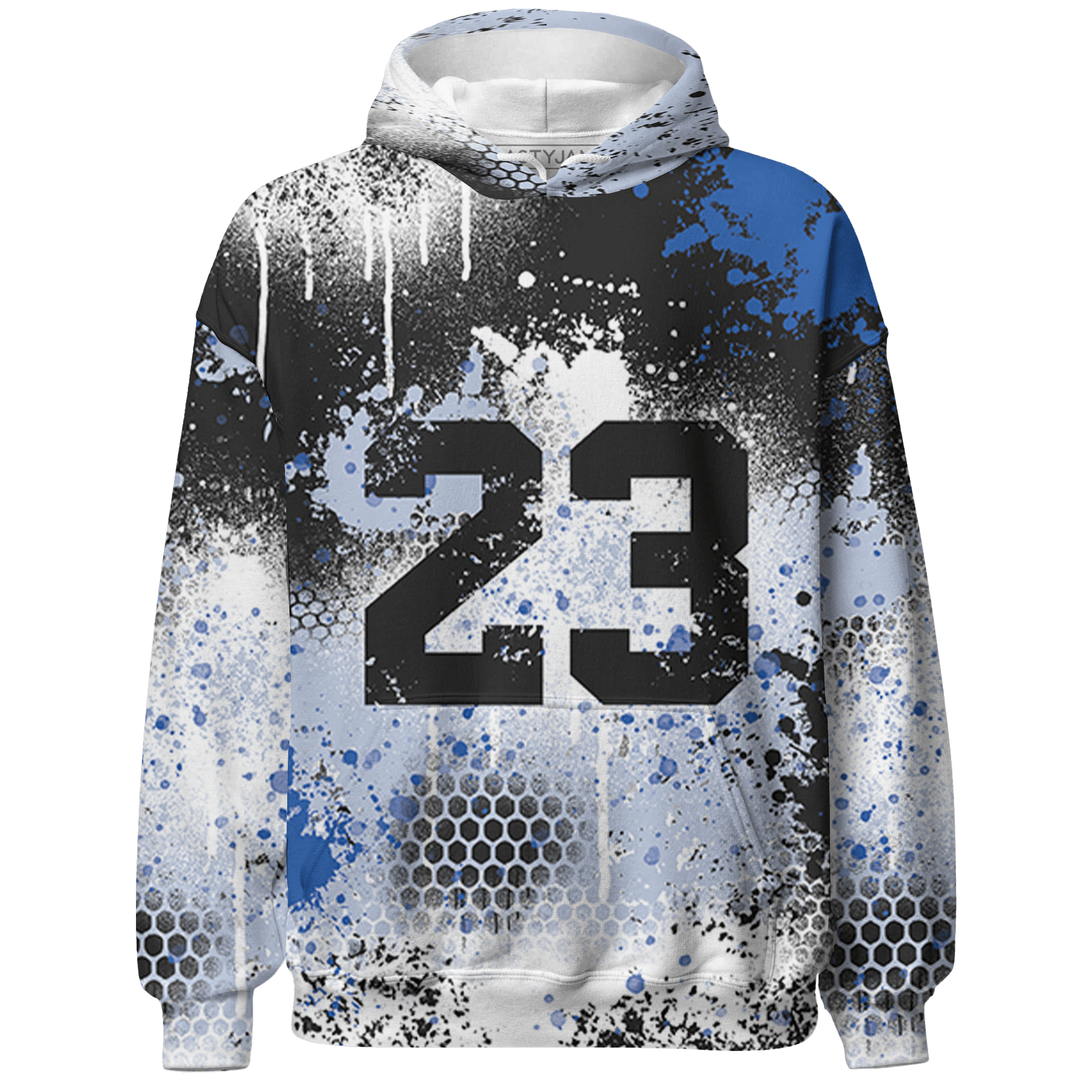 Low Space Jamz 11s Hoodie Match 23 Painted Graffiti - NastyJamz