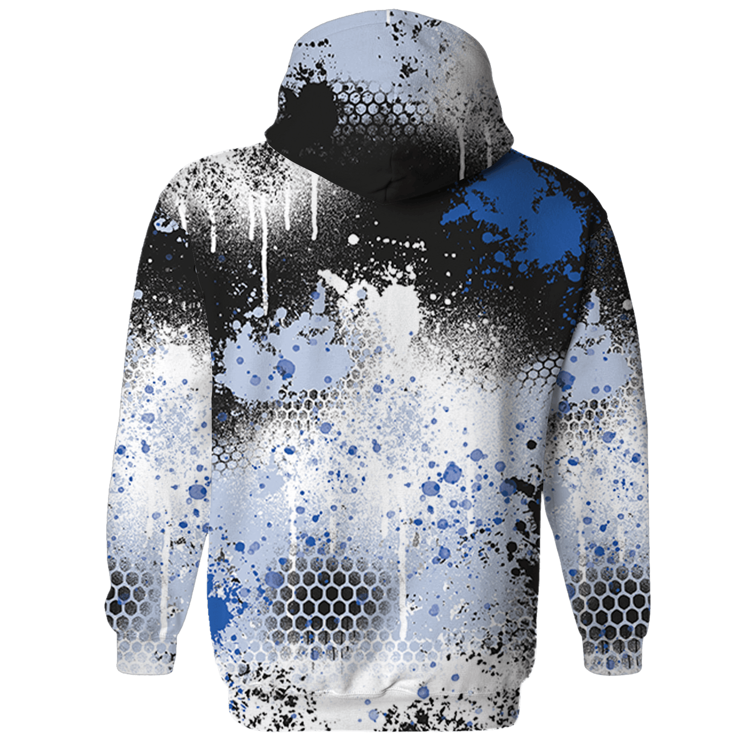 Low Space Jamz 11s Hoodie Match 23 Painted Graffiti - NastyJamz