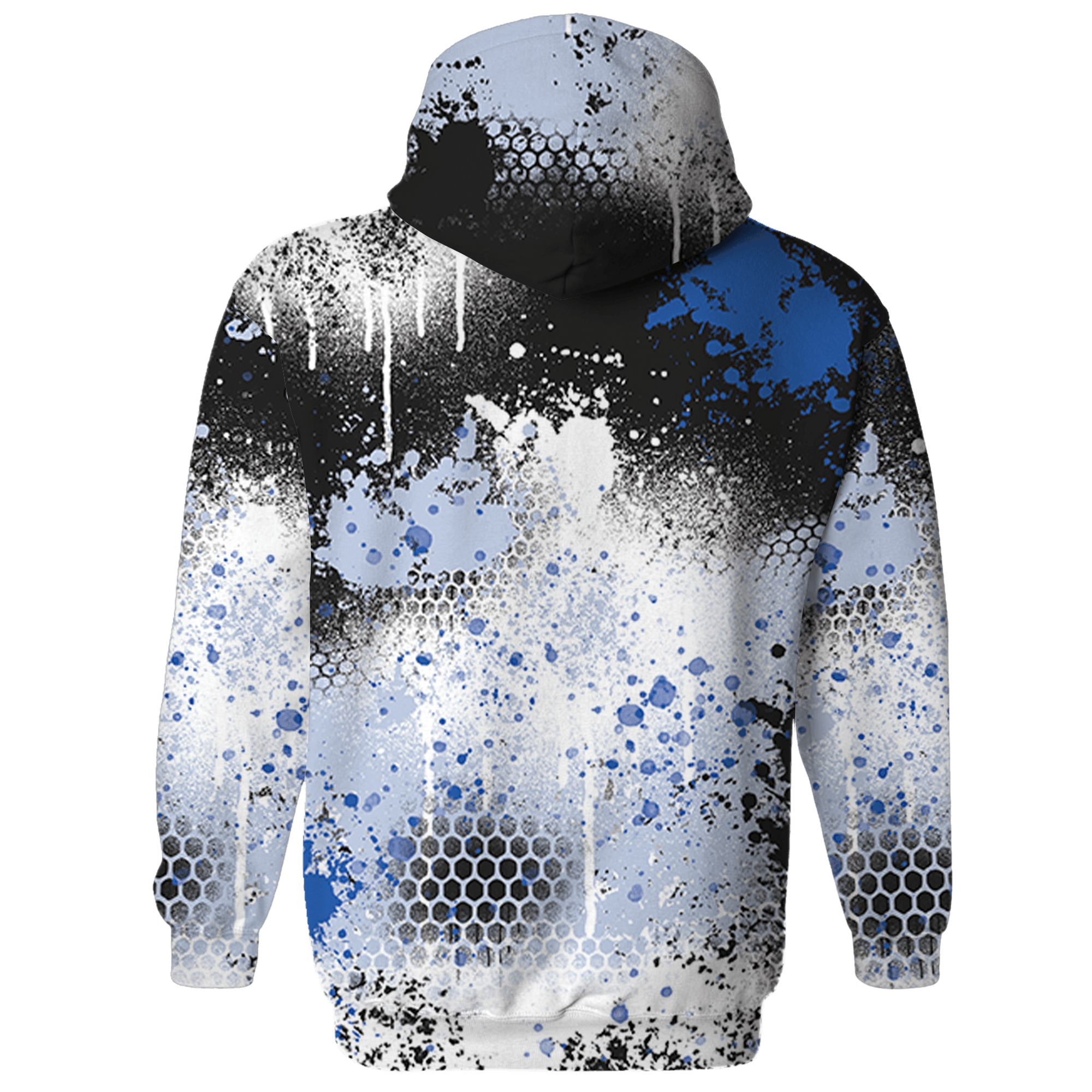 Low Space Jamz 11s Hoodie Match 23 Painted Graffiti - NastyJamz