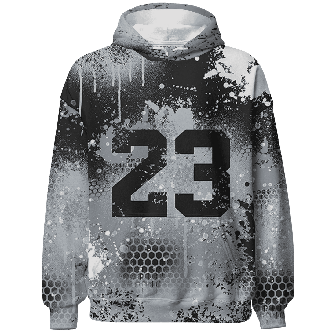 Wolf-Grey-12s-Hoodie-Match-23-Painted-Graffiti